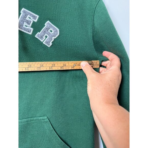 Disney Tigger Hoodie Sweatshirt Full Zip Green Embroidered Spell Out Adult Small - Picture 10 of 10